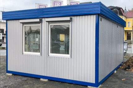 Container commerciale da 29,4 m² – Soluzione modulare per spazi di vendita