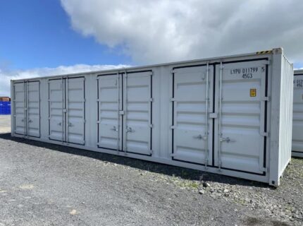 Container per spedizioni con porta laterale da 40 piedi – Configurazione a 2 o 4 porte